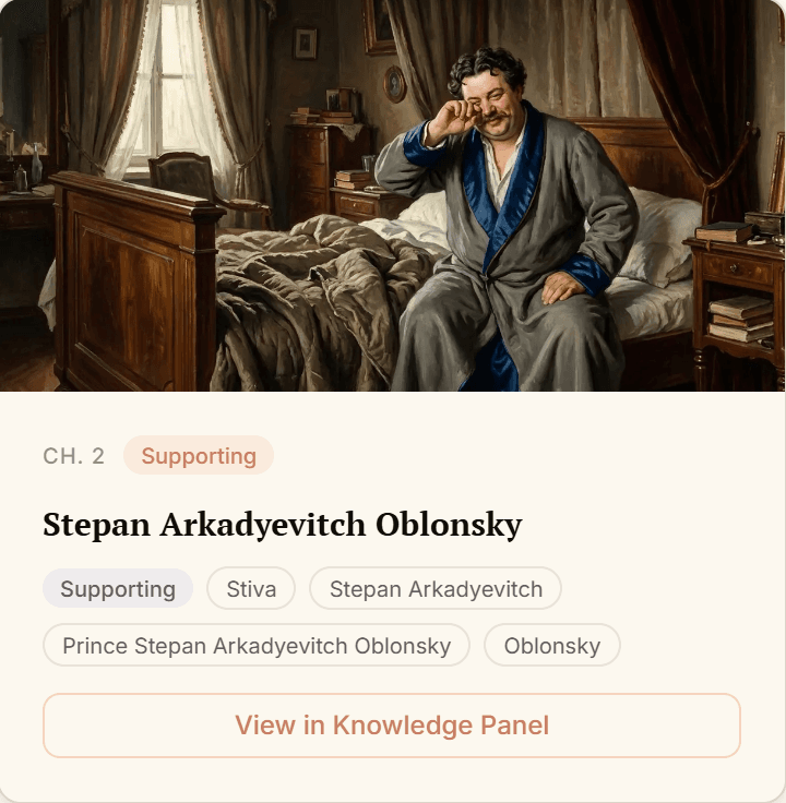 Character card for Oblonsky